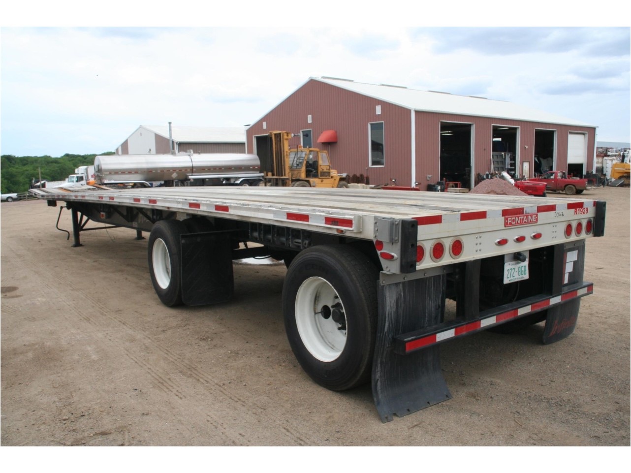 48-foot flatbed trailers